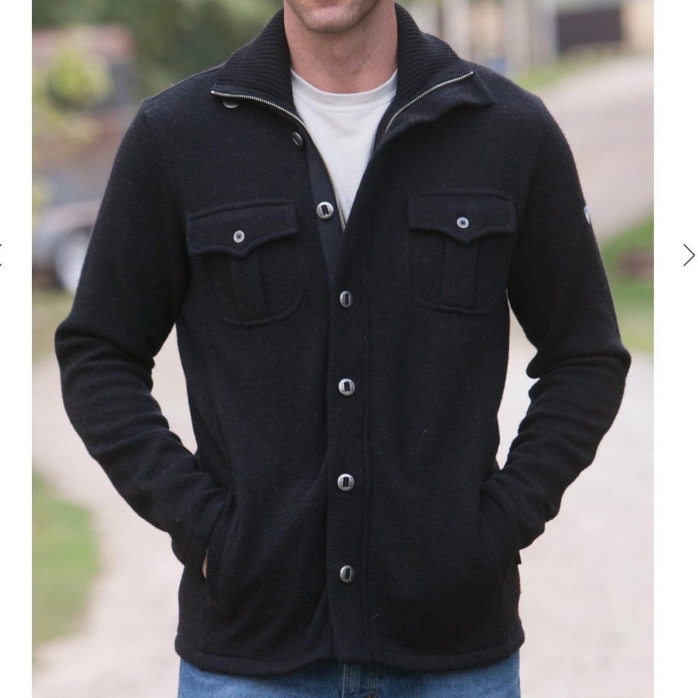 Kuhl Spy Merino wool sweaters jacket large